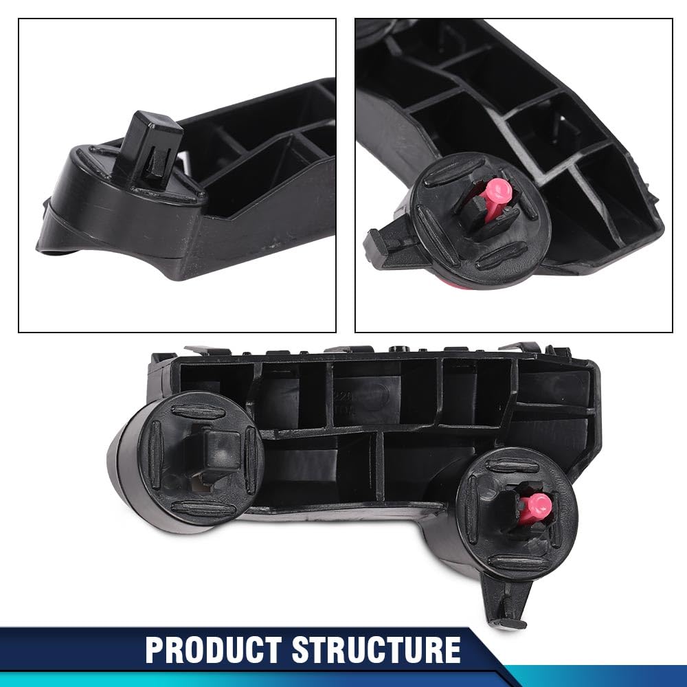 PIT66 2Pcs Front Bumper Brackets Retainers Compatible with Nissan Altima 2019 2020 2021 Left Right 622216CA0A, 622206CA0A, NI1042114, NI1043114