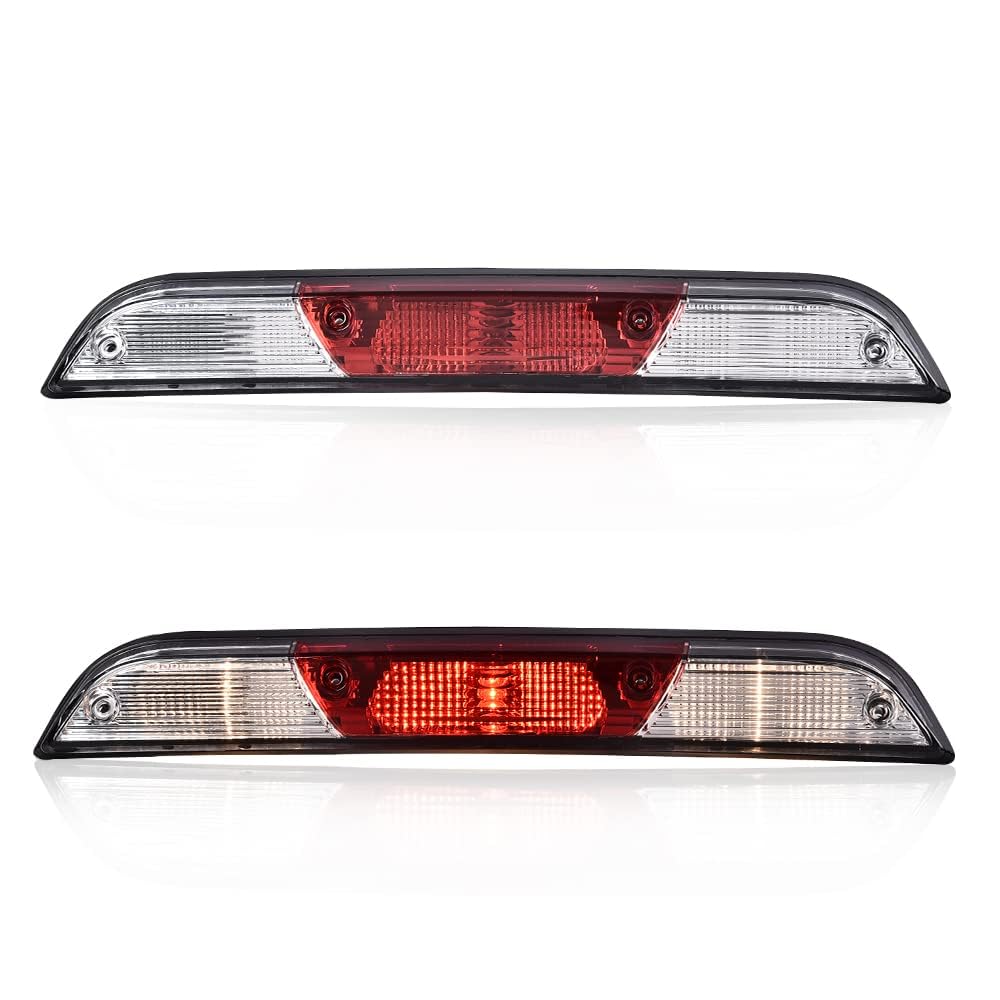 PIT66 3rd Brake Light Compatible with Ford F150 F250 F350 Super Duty 2015-2017 High Mount Stop Light Rear Tail Cargo Lamps