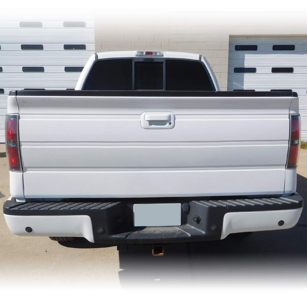 PIT66 Rear Bumper Step Pad Protector, Black