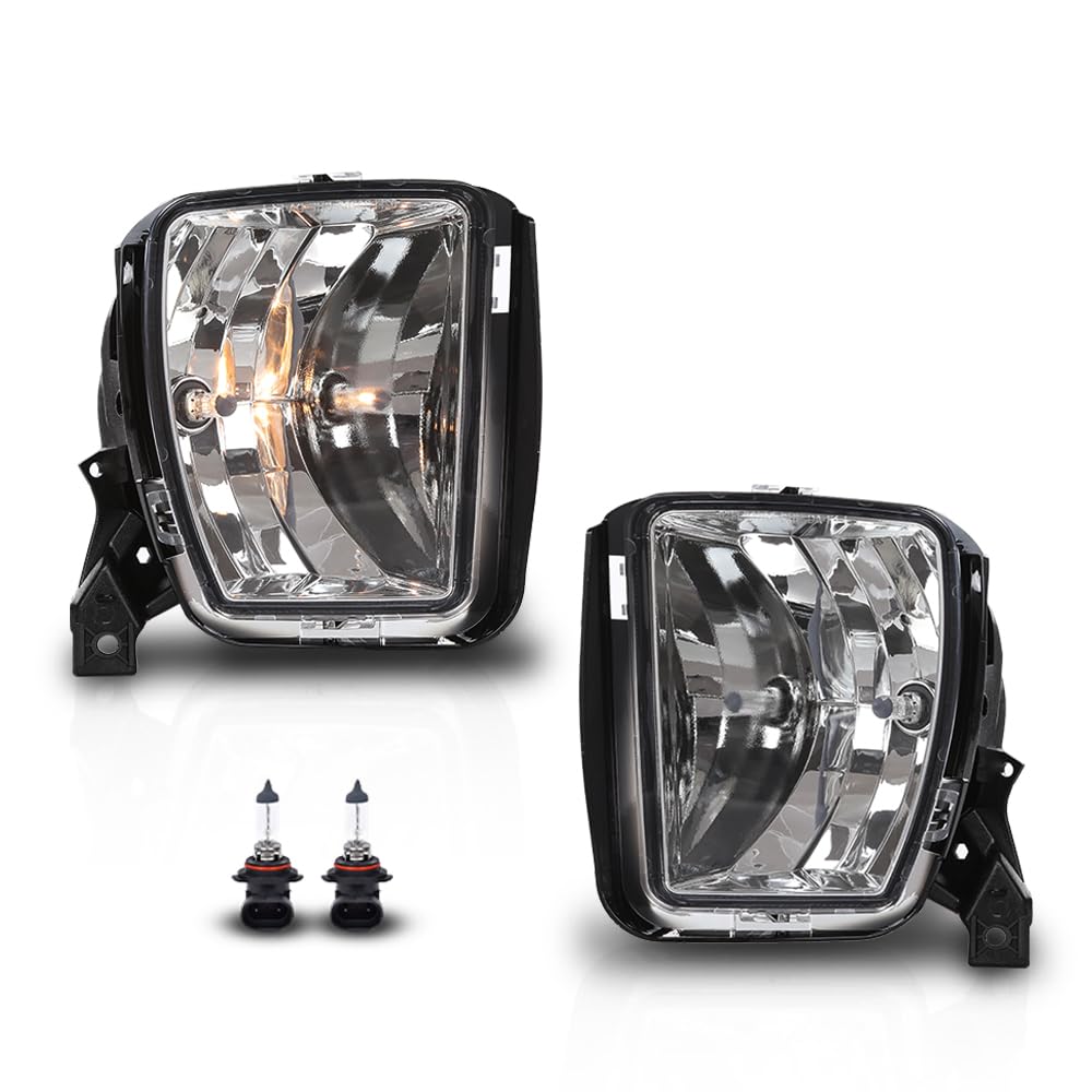 PIT66 Fog Lights Compatible with Dodge Ram 1500 2013-2018