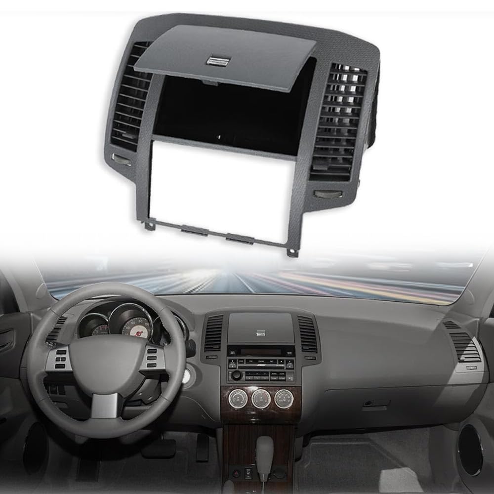 PIT66 Center Dash Bezel Fit Nissan Altima 2005-2006, Gray