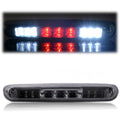 PIT66 LED 3rd Brake Light, Compatible with 07-13 Chevy Silverado Sierra 1500 2500 3500 Hight Mount Third Stop Lamps Smoky Lens Clear Housing