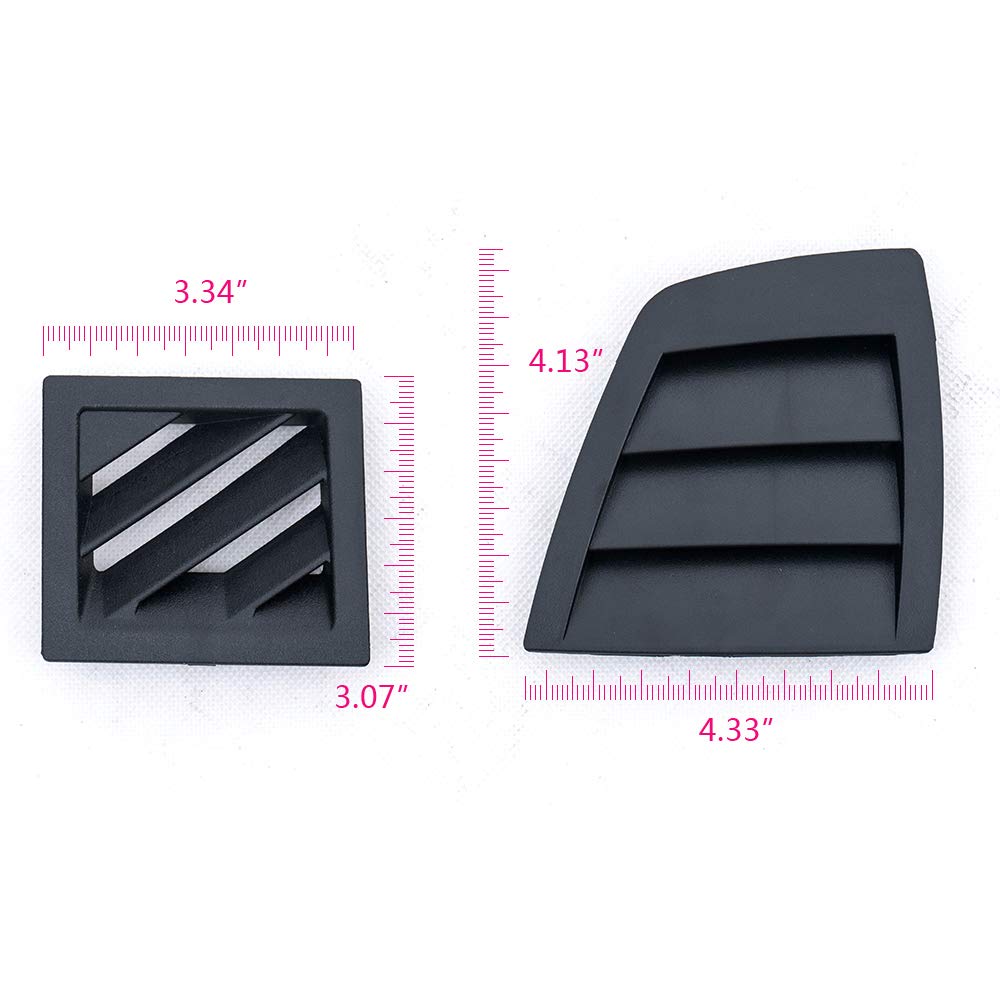 PIT66 Dash Air Vent Cover Set Fit Chrysler 300 Dodge Charger Magnum
