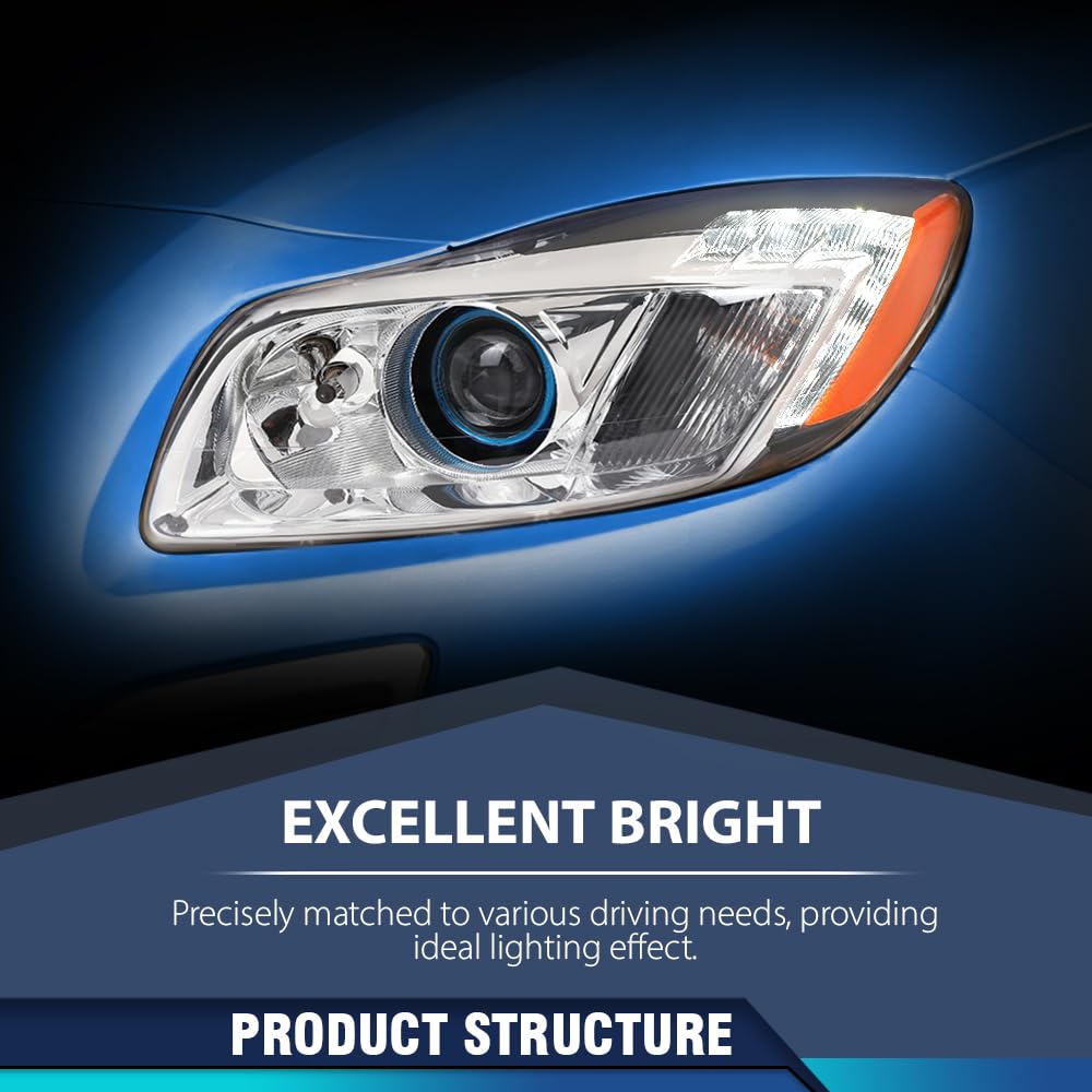 PIT66 Left Driver HID/Xenon Headlight Assembly Fit Buick Regal 2009-2012