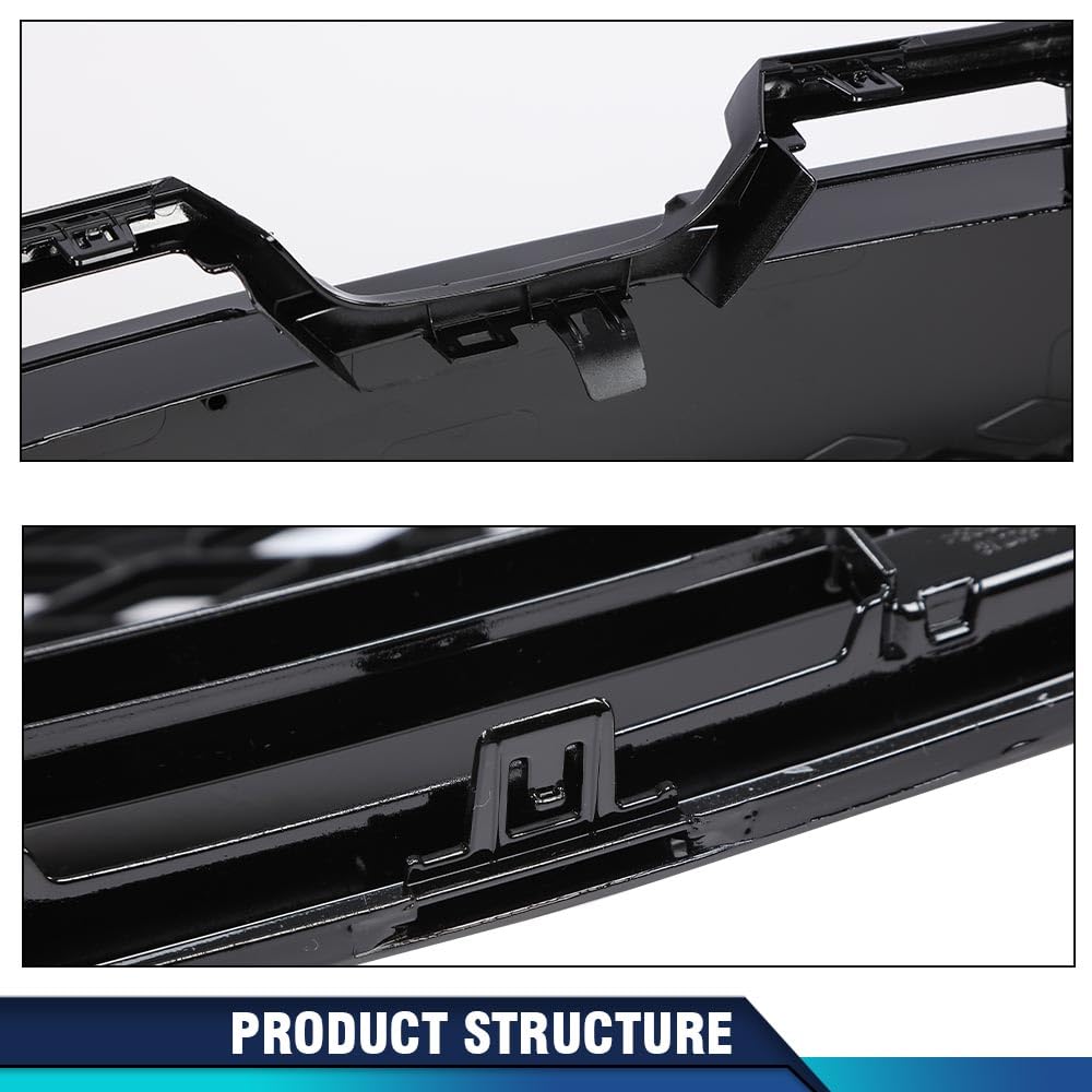 PIT66 Front Bumper Lower Grille Grill Fit Toyota Corolla SE XSE 2017-2019