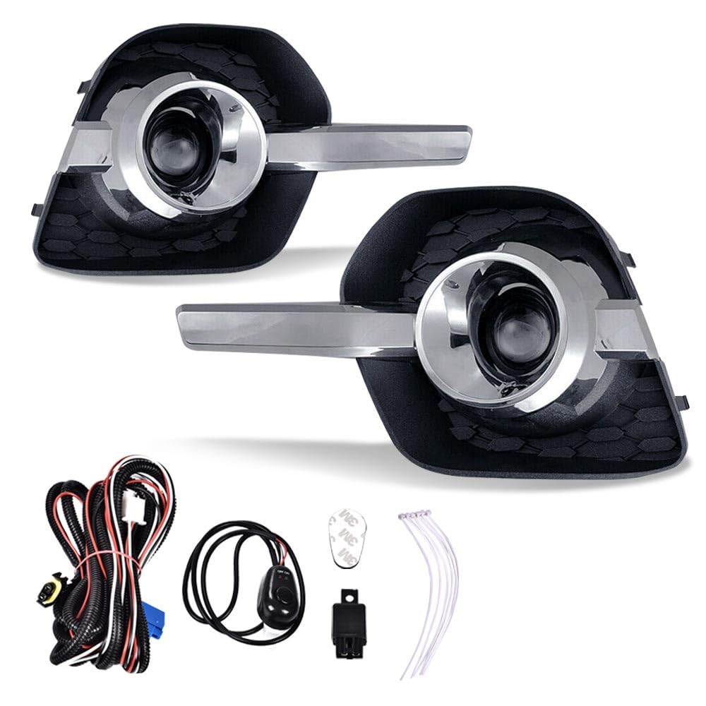 PIT66 Fog Light, Fit 2010-2016 Chevy Equinox