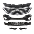 PIT66 Front Bumper Upper Lower Grille Kit Fit Chevy Equinox 2018-202
