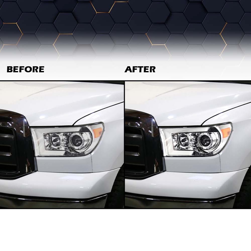 PIT66 Headlight Lens Cover Fit Toyota Tundra 2007-2013