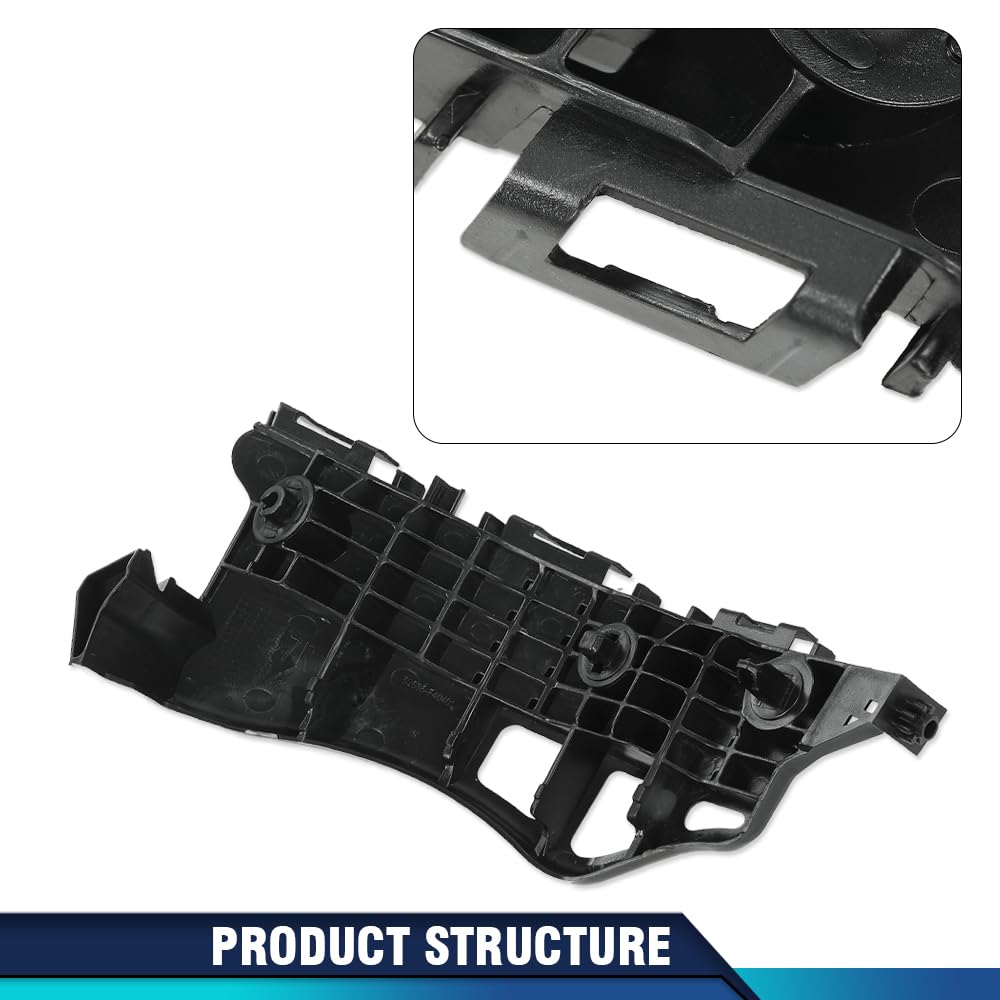 PIT66 Front Bumper Support Retainer Brackets Left and Right, TO1043134,