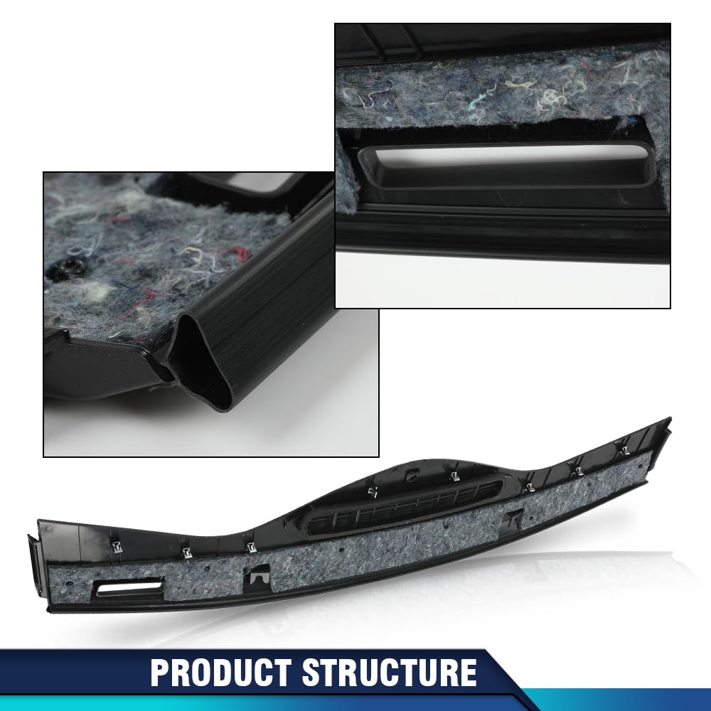 PIT66 Upper Dash Trim Defroster Vent Panel Bezel Fit Pontiac G6 2005-2010