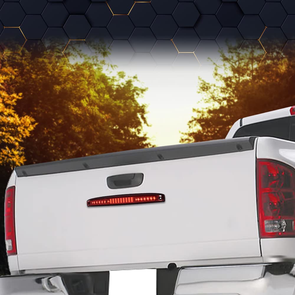 PIT66 LED 3rd Brake Light Fit Dodge Ram 2500 3500 2003-2006 Black Housing