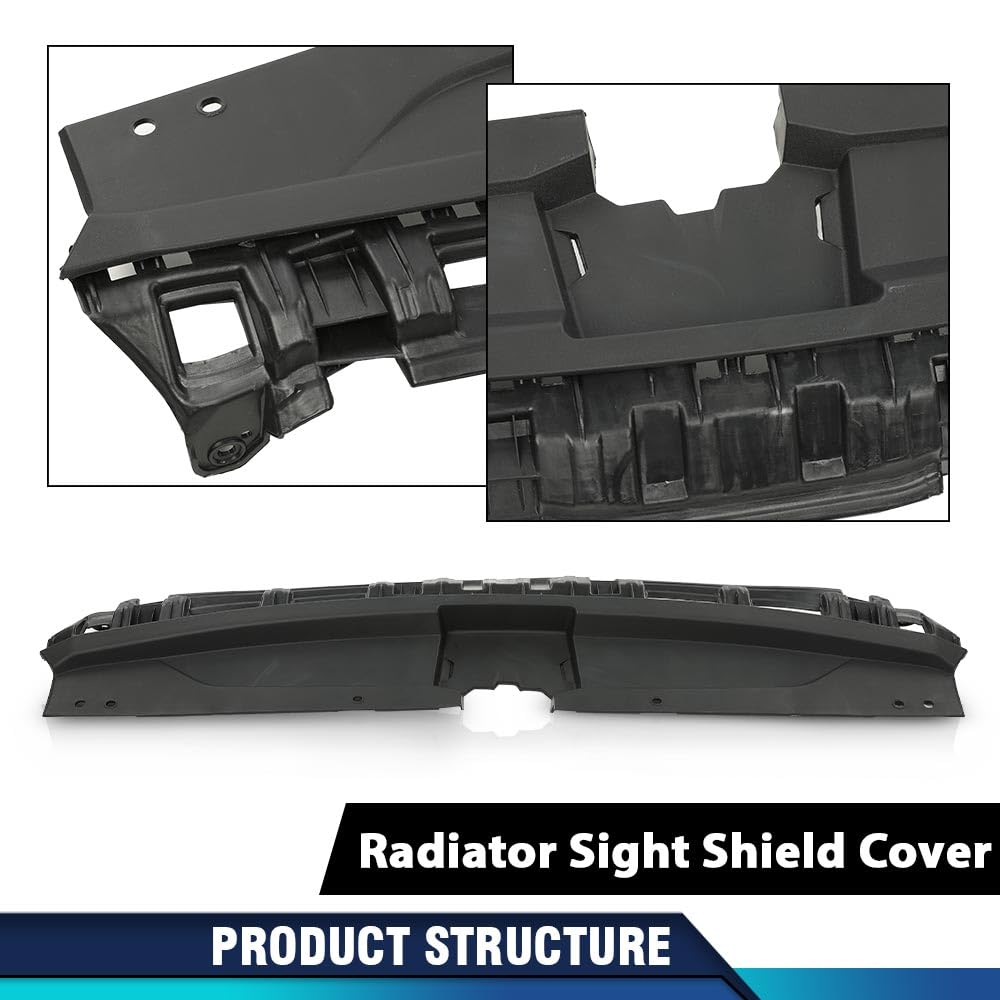 PIT66 Upper Grille&Radiator Sight Shield Cover Fit Kia Forte 2019-2021