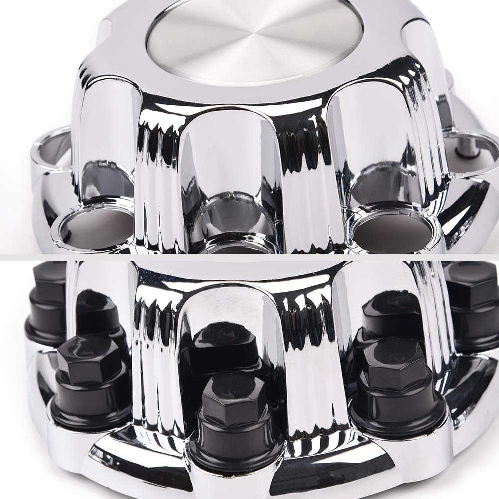 PIT66 4PCS Wheel Center Cap Fit Silverado Sierra 1999-2008 8 Lug 16" Rim