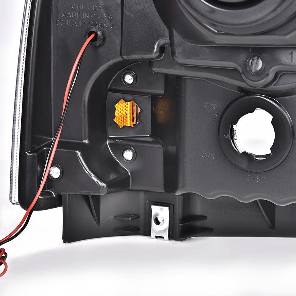 PIT66 LED Point Headlight Fit 2005-2007 Ford F250 F350 F450 F550 Super Duty