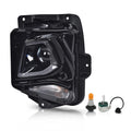 PIT66 Left Headlight Assembly w/Bulbs Compatible with Chevy Blazer 2019 2020 2021 Headlamp Assembly Driver LH Side 84588815, GM2502492, 84788649 (Clear Lens Black Housing)