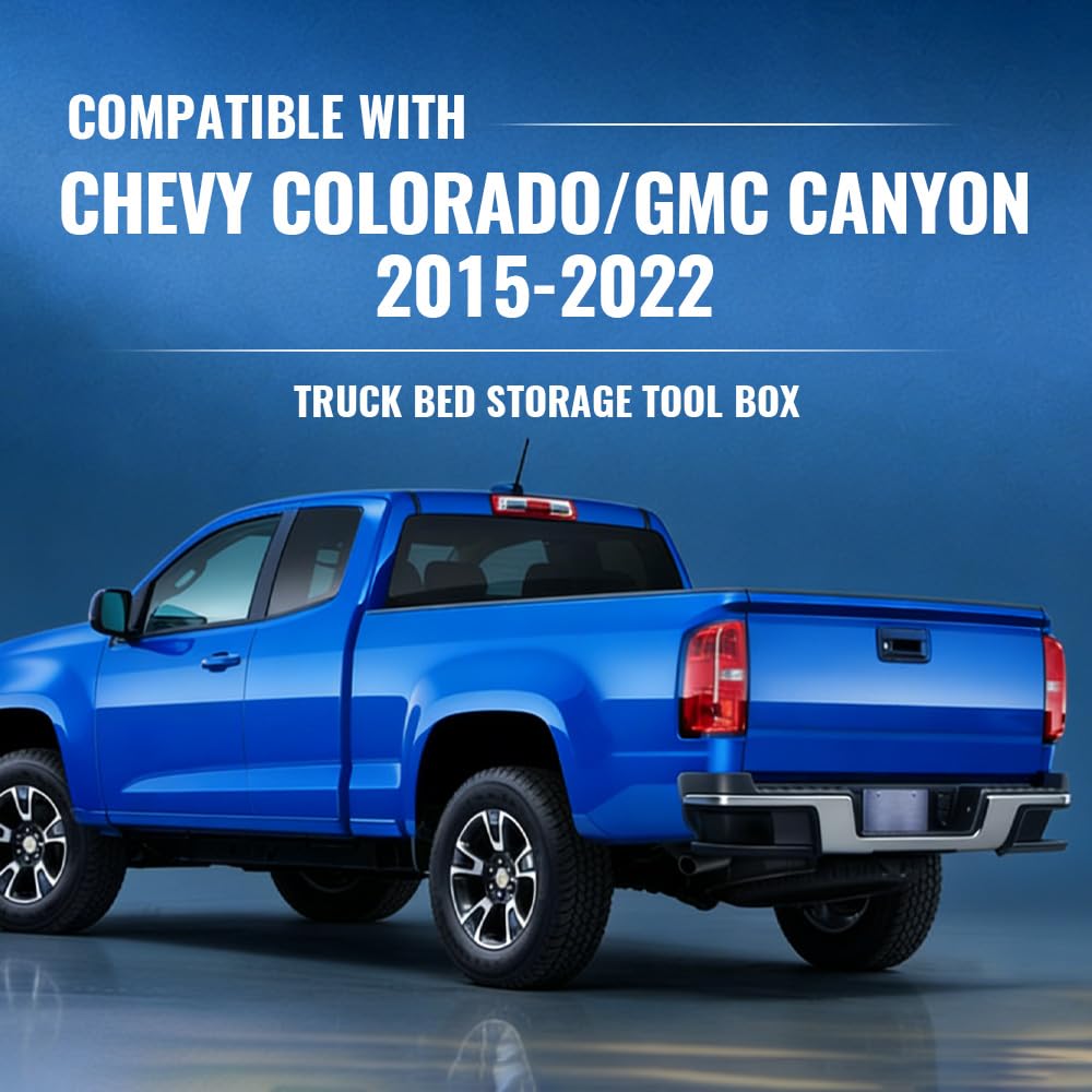 PIT66 Storage Box Fit 2015-2022 Chevy Colorado/GMC Canyon Right+Left