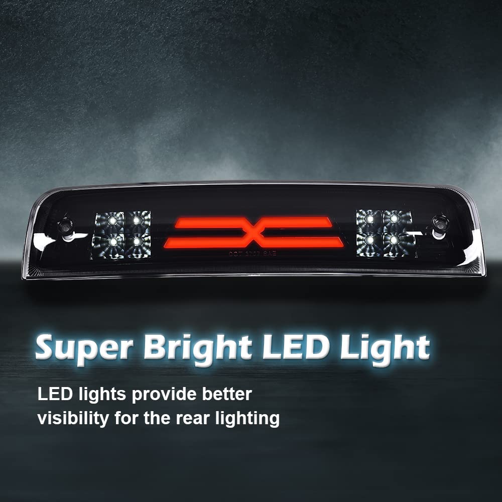 PIT66 LED Bar 3rd Brake Light Fit Dodge Ram 1500 2500 3500 2009-2017