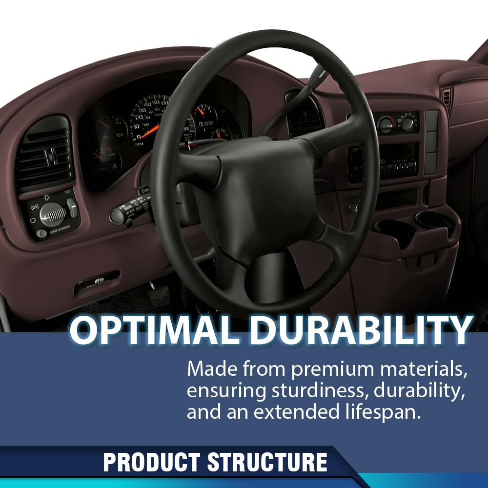 PIT66 Dark Red Dash Radio Cluster Trim Bezel Fit Astro Safari 1995‑2005