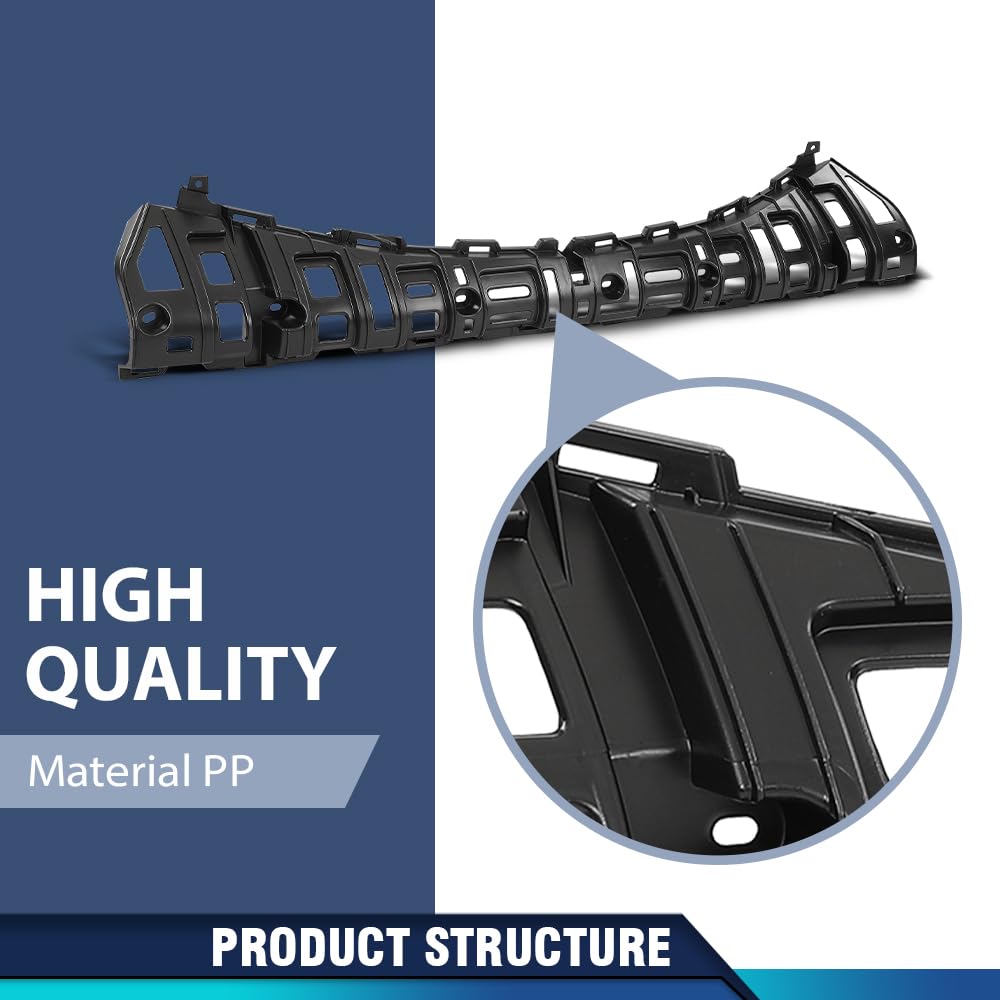 PIT66 Front Upper Center Bumper Support, TO1041118 Black