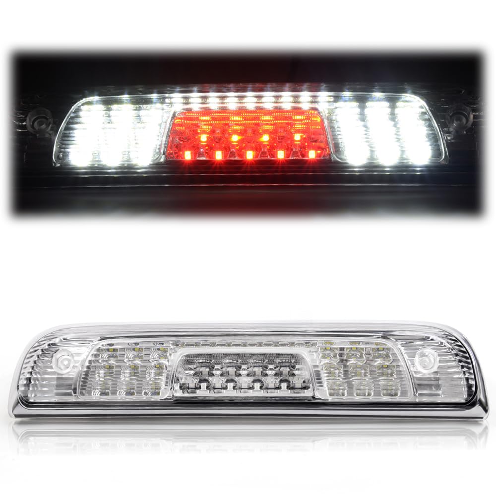 PIT66 LED 3rd Brake Light Fit 2014-2018 Chevy Silverado Clear Housing