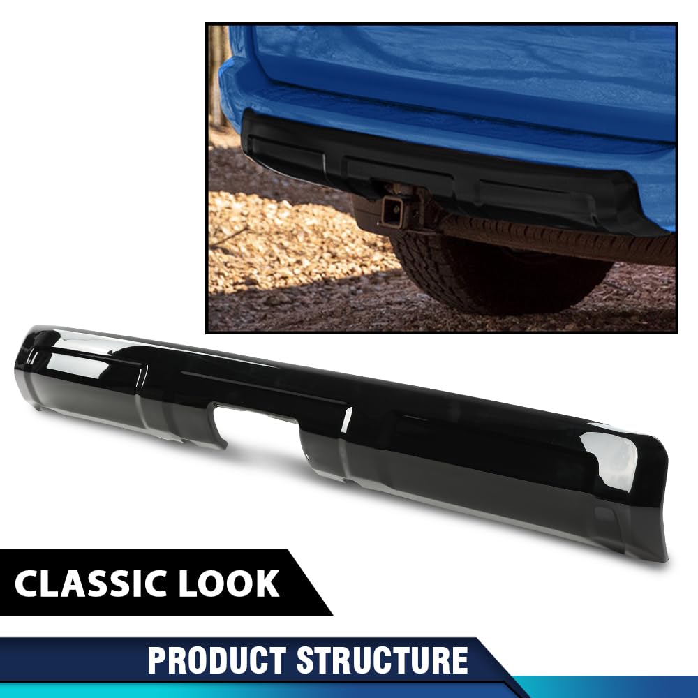 PIT66 Rear Bumper Valance Cover, Black