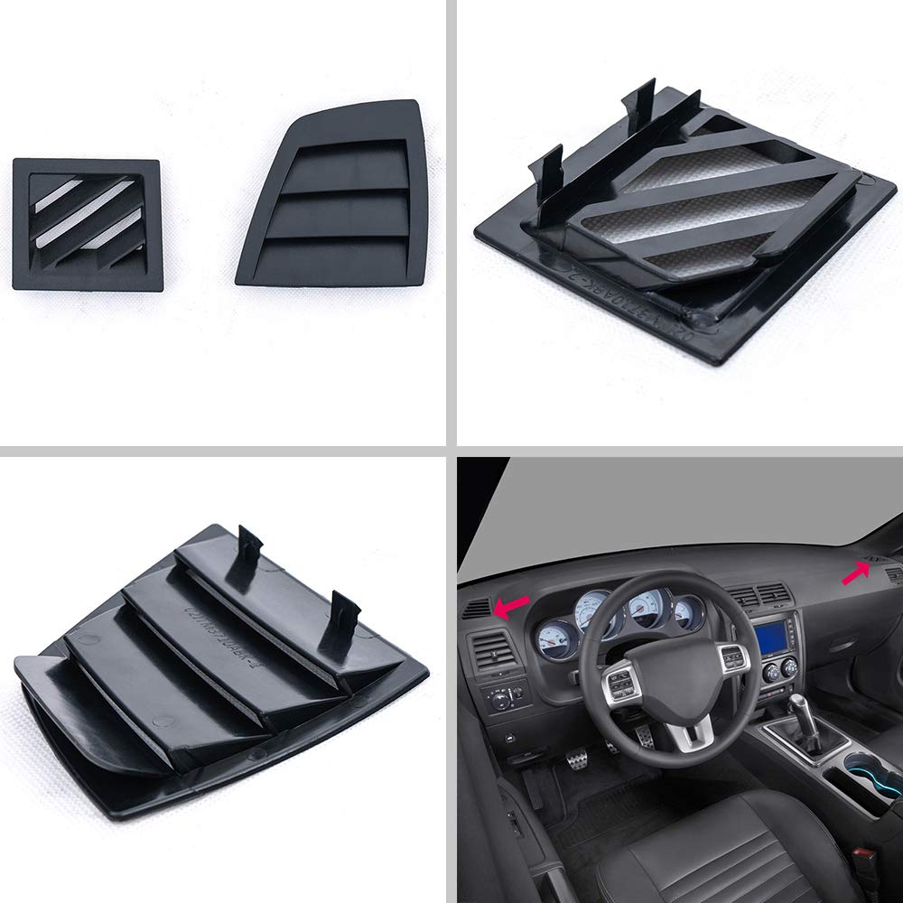 PIT66 Dash Air Vent Cover Set Fit Chrysler 300 Dodge Charger Magnum