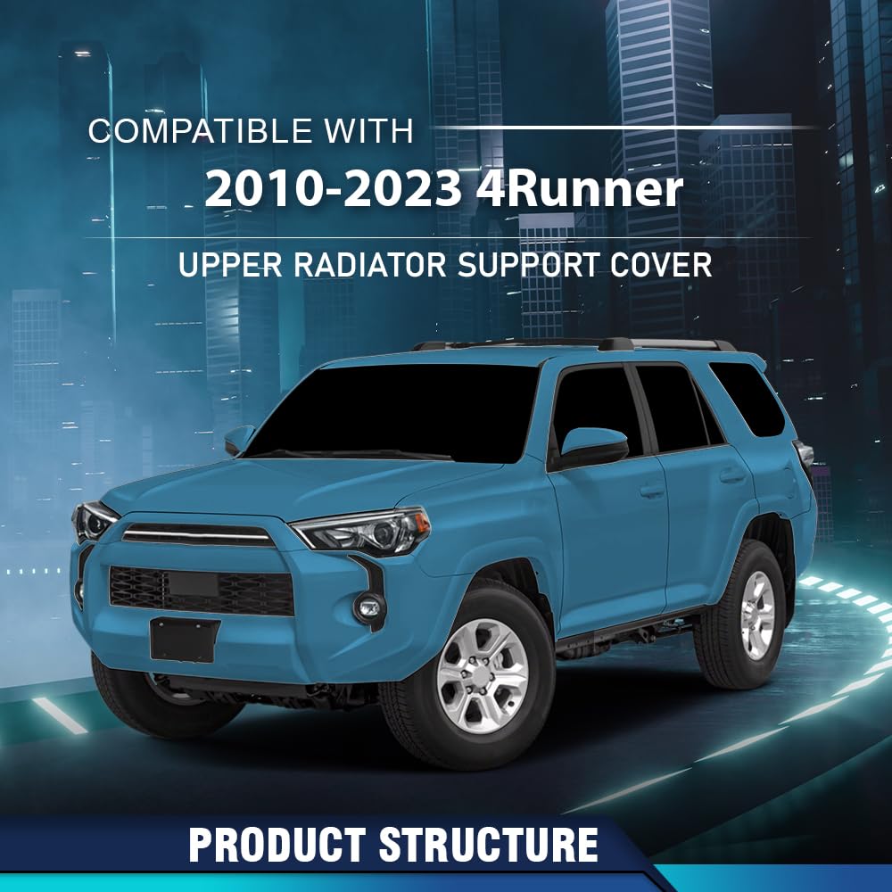 PIT66 Upper Radiator Support Cover Compatible with Toyota 4Runner 2010-2023 TO1224108