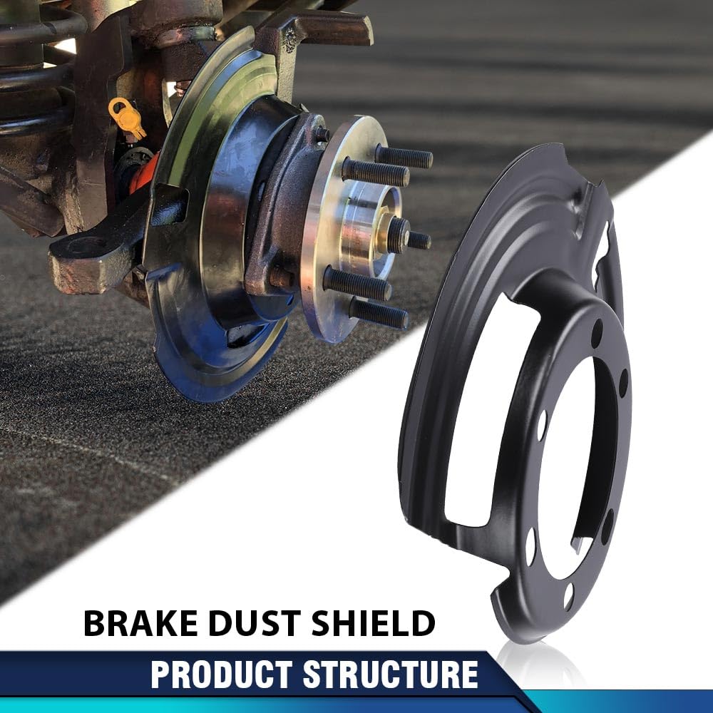 PIT66 Front Brake Dust Shield Pair Fit Jeep Cherokee XJ 1984-2001