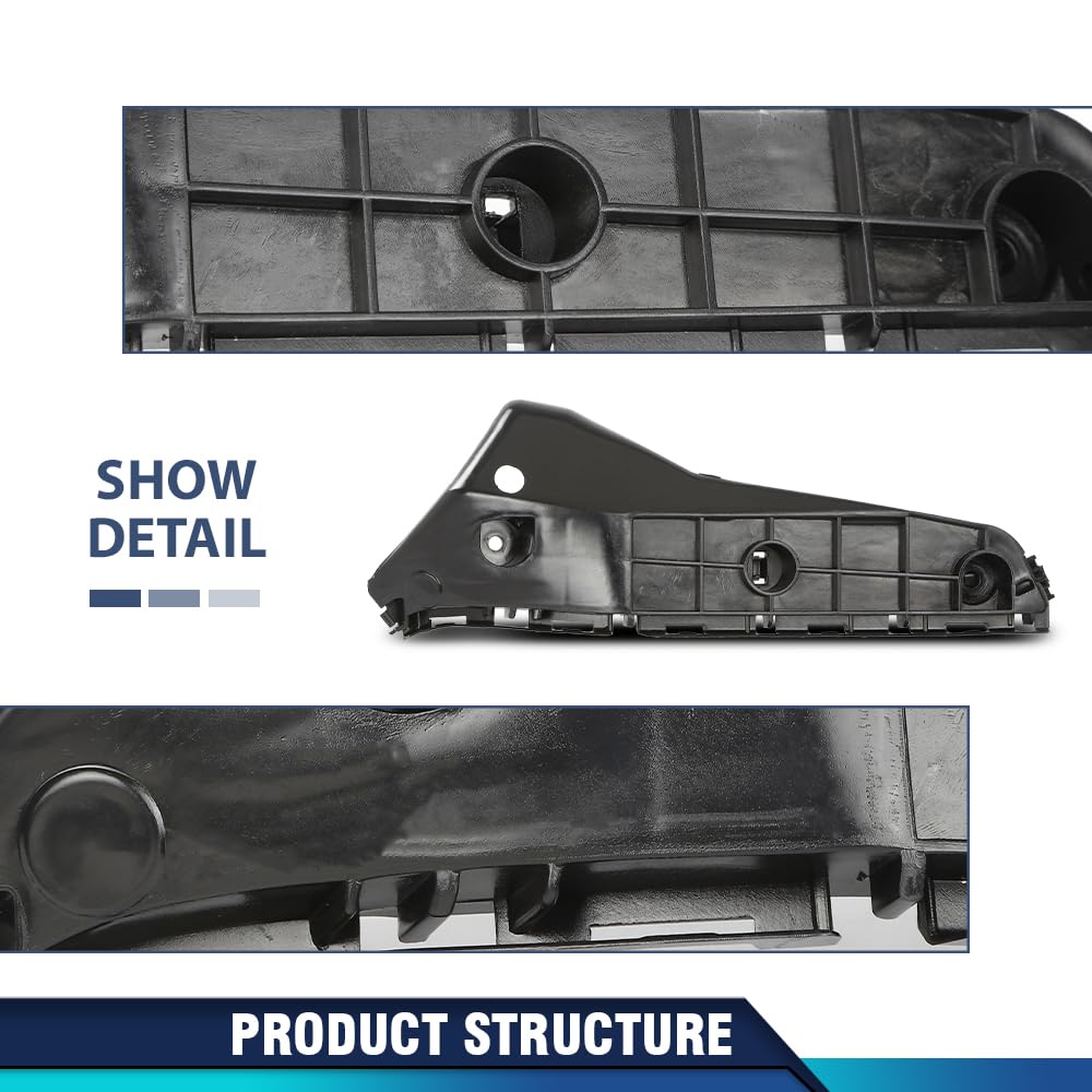 PIT66 Bumper Bracket Set Front Driver & Passenger Side, LX1043129,