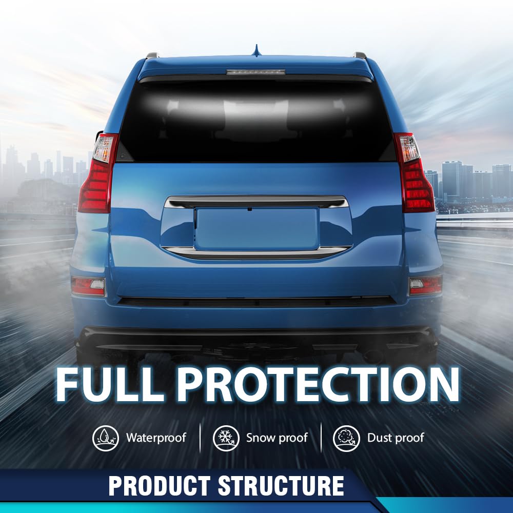 PIT66 Rear Left Bumper Cover Support Standard Line Driver Side Compatible with LX GX460 2010-2021 5215660100, LX1142120, 52156 60100, 52156-60100 Black