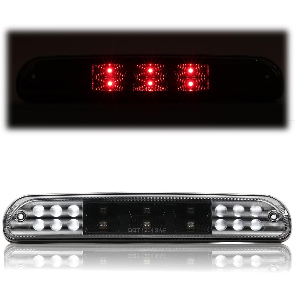 PIT66 LED 3rd Third Brake Light Stop Lamp Compatible with 1999-2016 Ford F250 F350 F550 F450 Super Duty/Fit for 1995-2003 Ford Ranger Black CC3Z13A613A, CC3Z13A613B, F47Z13A613A, YC3Z13A613BA