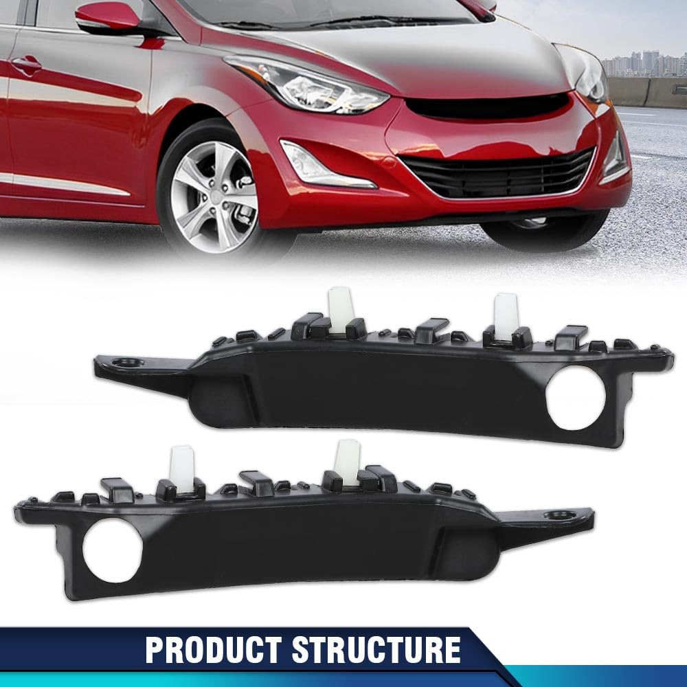 PIT66 Front Bumper Brackets Set of 2 Compatible with 2011-2016