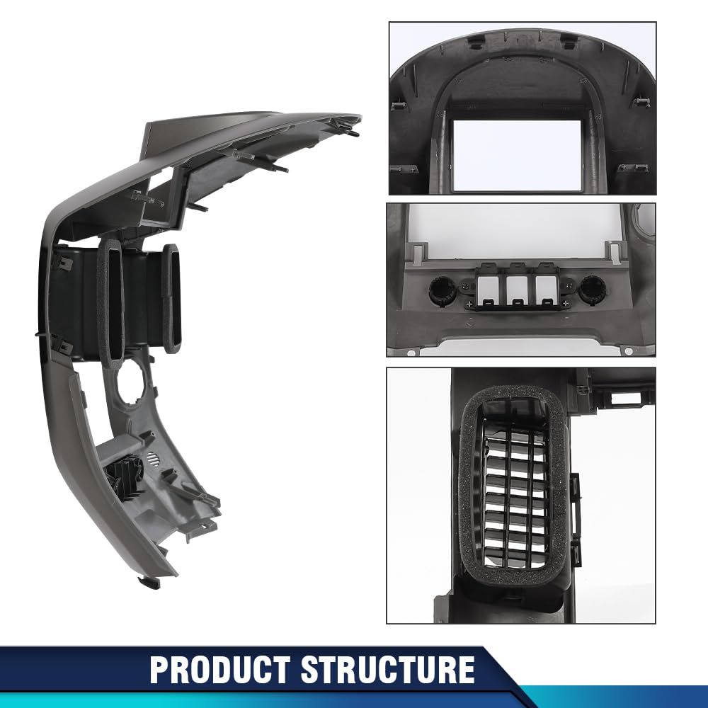 PIT66 Center Dash Bezel Panel Fit Nissan Titan SE XE Armada SE 2004-2006