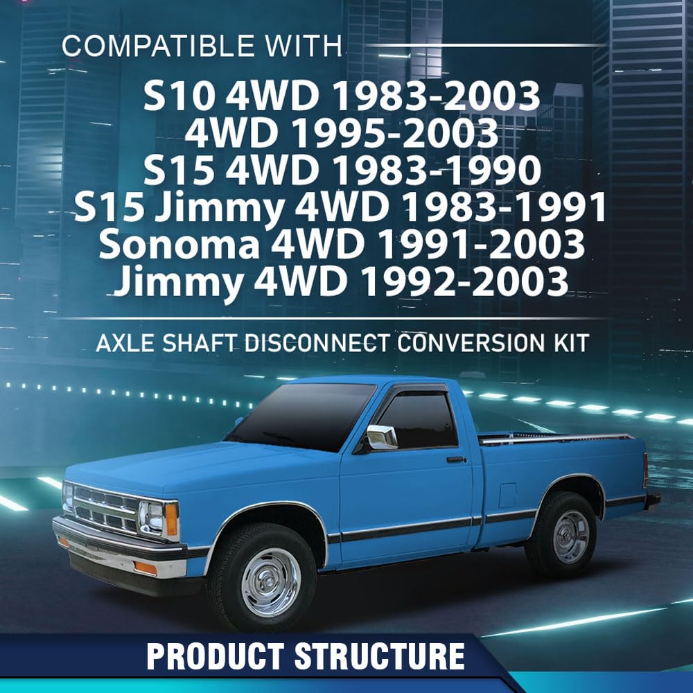 PIT66 Axle Shaft Disconnect Conversion Kit