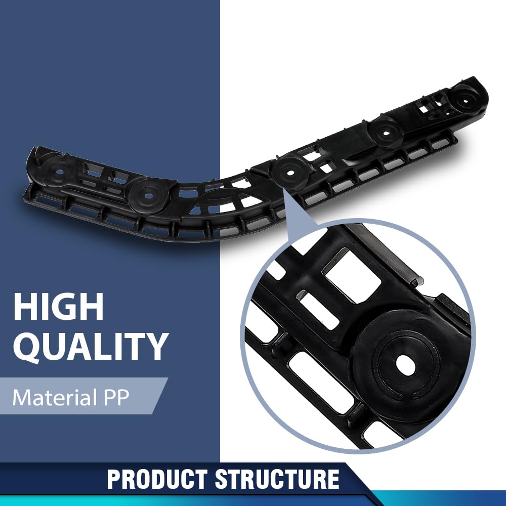 PIT66 Rear Left Bumper Outer Bracket, Black