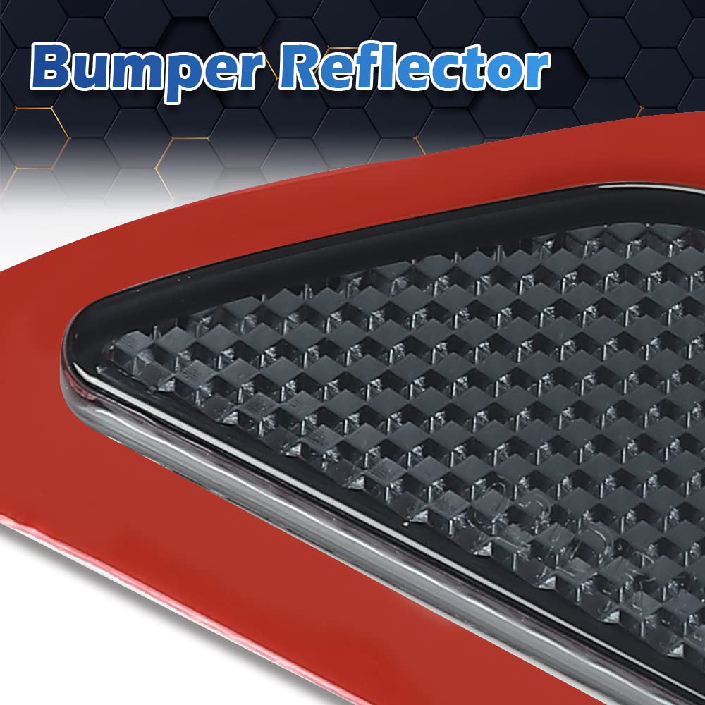 PIT66 Bumper Reflector Compatible with BMW 320i 328i 335i 2012-2015