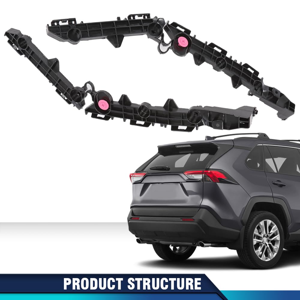 PIT66 Rear Bumper Brackets Set of 2, Right Side 521550R070