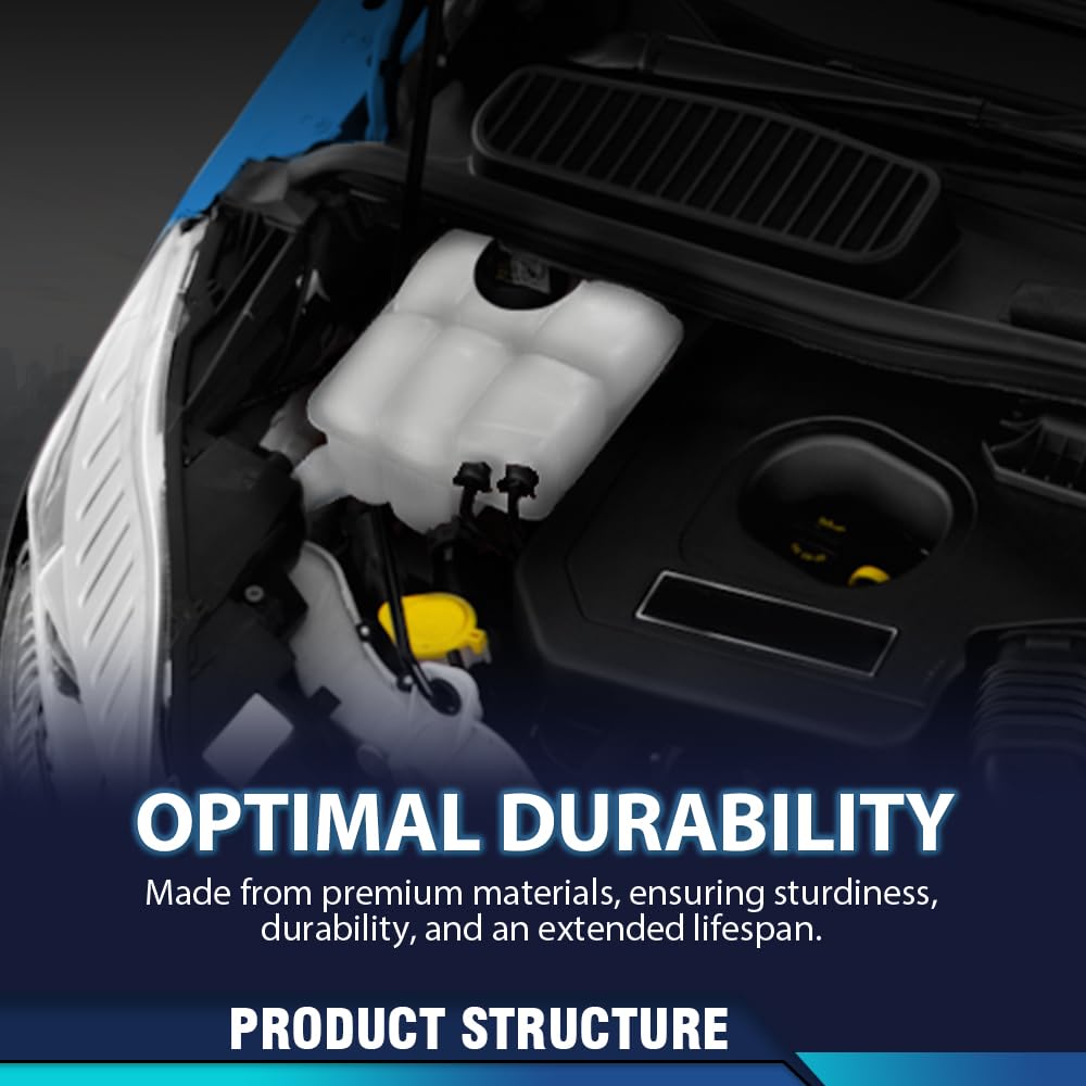 PIT66 Coolant Reservoir Fit Ford Focus 2012-2018, Fit Ford Escape 2013-2016