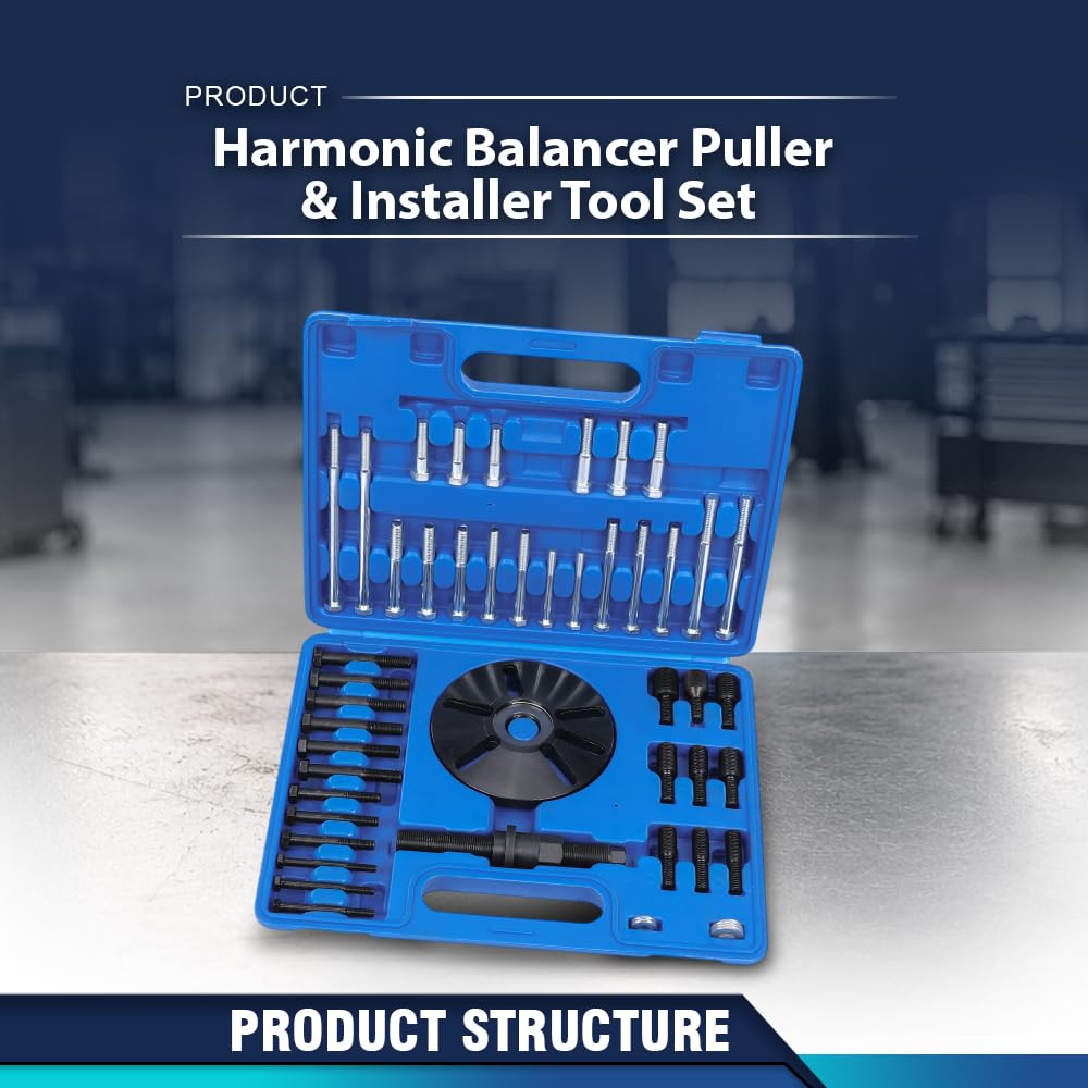 PIT66 Harmonic Balancer Puller & Installer Tool Kit Heavy Duty