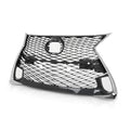 PIT66 Front Bumper Grille Fit LX GS200t GS350 GS450h 2016-2020 Gray