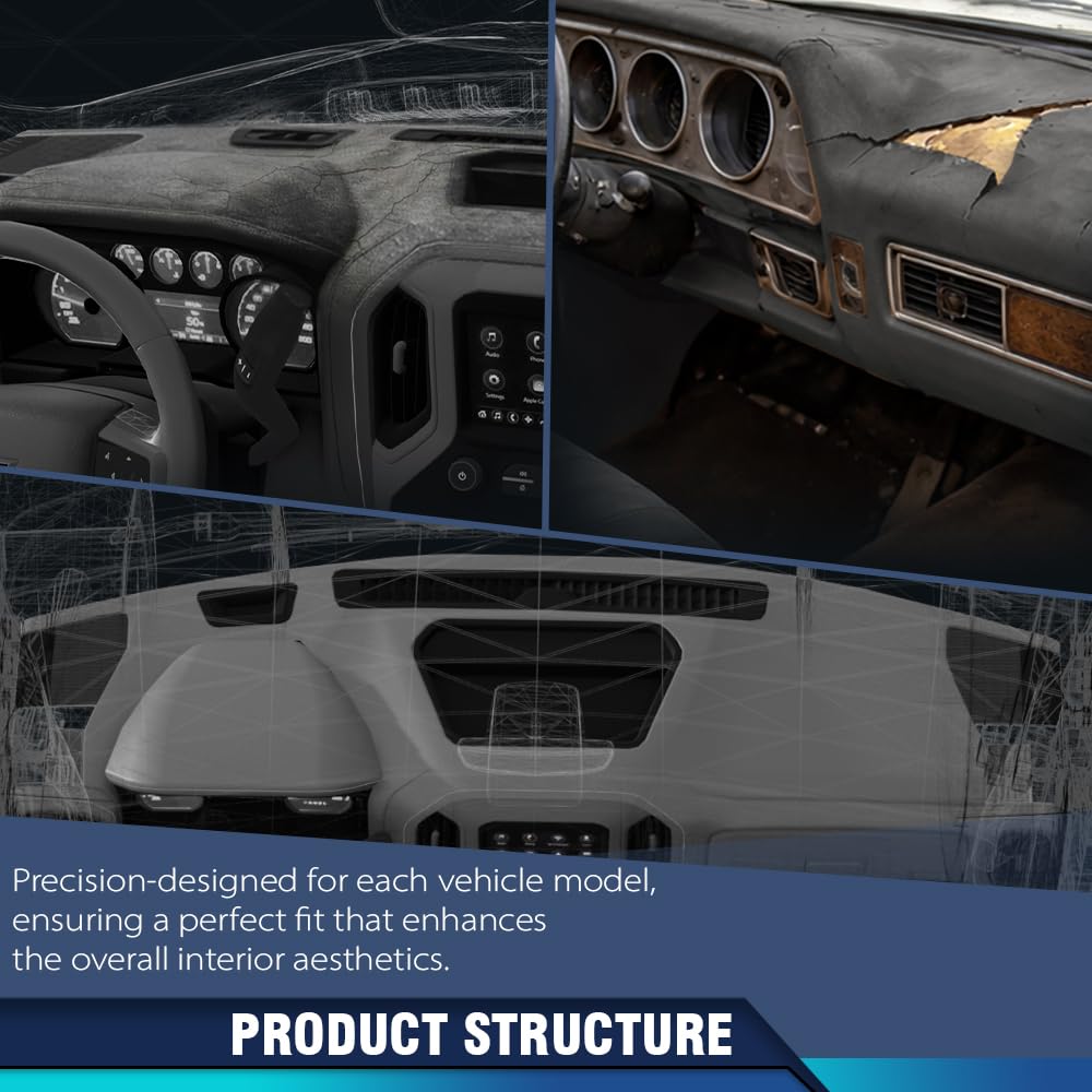 PIT66 TPE Dash Cover Fit RX330 2004-2006/RX350 2007-2009/RX400h 2006-2008