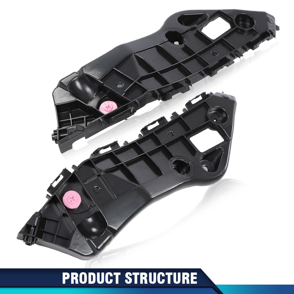 PIT66 2 Pcs Front Bumper Retainer Set, TO1033116, TO1032116