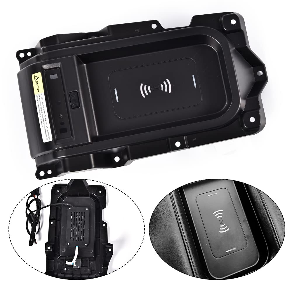 PIT66 Center Console Charging Tray, Compatible with Toyota Tundra 2014-2021 W/Harness