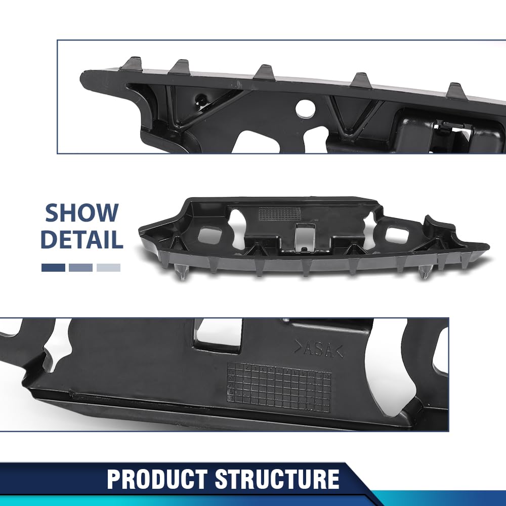 PIT66 Front Bumper Bracket Set Compatible with Ford Escape 2020-2024