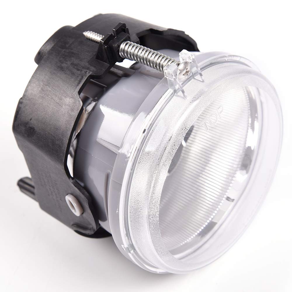 PIT66 Front Bumper Fog Light, Compatible with 10-11 Dodge Grand Caravan Nitro/10-13 Chrysler Town & Country/10-12 Dodge Caliber/11-14 Dodge Challenger/10-12 Jeep Compass/10- Jeep Patriot