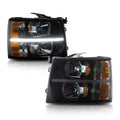 PIT66 LED Bar Headlights Fit 2007-2013 Chevy Silverado 1500/2500/3500 HD