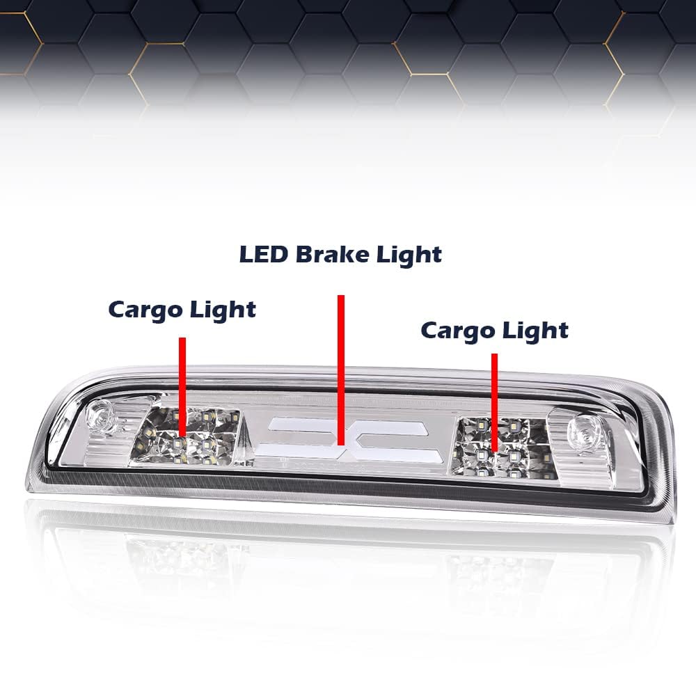 PIT66 3rd Brake Light, Fit Chevy Silverado/GMC Sierra 2014-2020