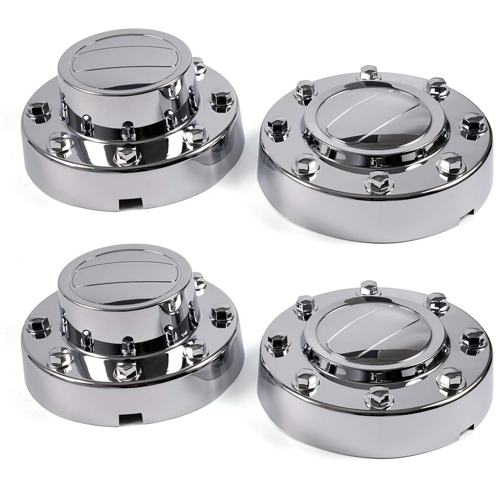 PIT66 Wheel Center Caps, Compatible with Dodge Ram 3500 2011-2018