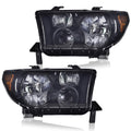 PIT66 Headlights Assembly Fit 2007-2013 Toyota Tundra, 08-17 Sequoia