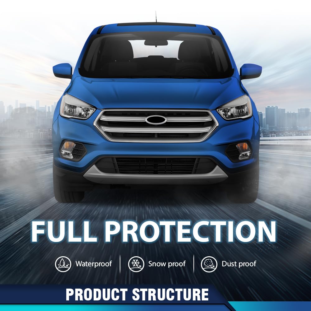 PIT66 Front Lower Engine Splash Shield Bumper Air Fit Ford Escape 2017-2019